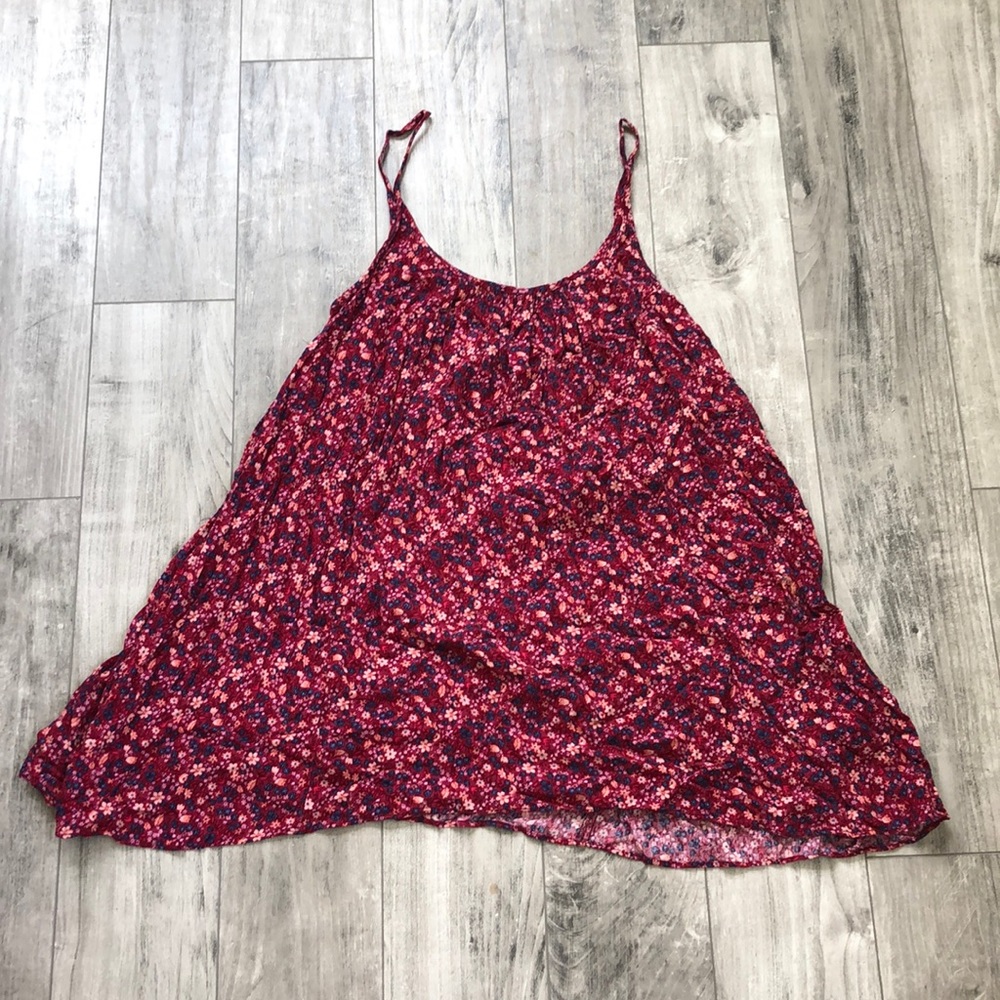 American eagle outfitters floral print tank dress